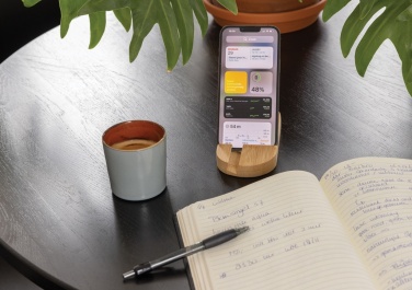 Logotrade business gifts photo of: Bamboo tablet and phone holder