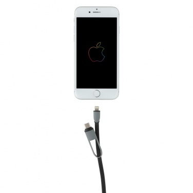 Logotrade promotional merchandise photo of: 3-in-1 retractable cable