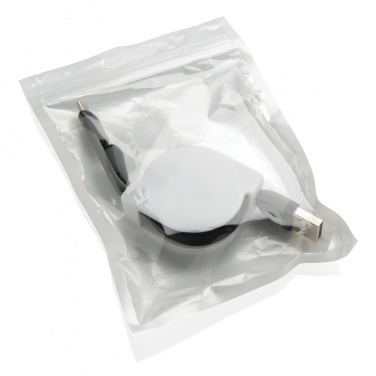 Logo trade promotional item photo of: 3-in-1 retractable cable