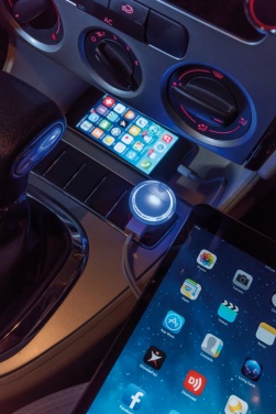 Logotrade promotional giveaways photo of: Powerful dual port car charger