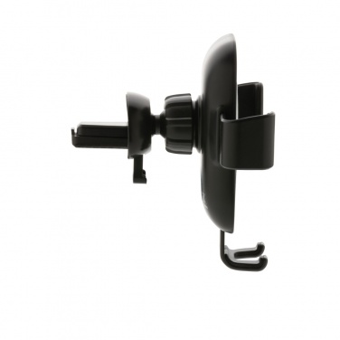 Logotrade corporate gift picture of: RCS recycled plastic 10W wireless charging car holder
