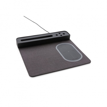Logo trade promotional giveaways picture of: Air mousepad with 5W wireless charging and USB