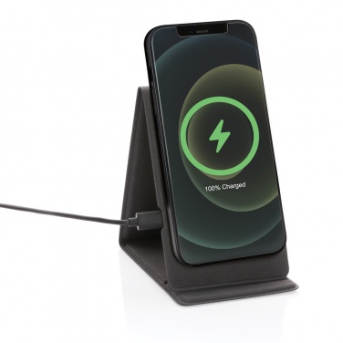 Logotrade promotional giveaways photo of: Artic Magnetic 10W wireless charging phone stand