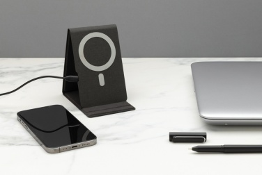 Logotrade promotional gift image of: Artic Magnetic 10W wireless charging phone stand