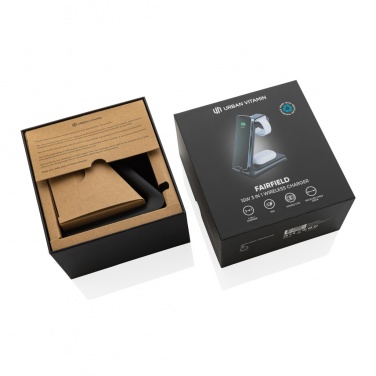 Logo trade promotional gift photo of: Urban Vitamin Fairfield 3 in1 RCS rplastic charger