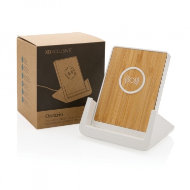 Logo trade promotional giveaway photo of: Ontario  RCS recycled plastic 10W stand