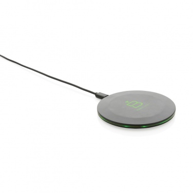 Logotrade advertising product image of: RCS recycled plastic 15W Wireless fast charger