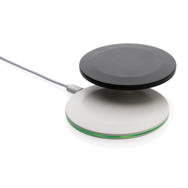 Logotrade advertising products photo of: RCS recycled plastic 15W Wireless fast charger