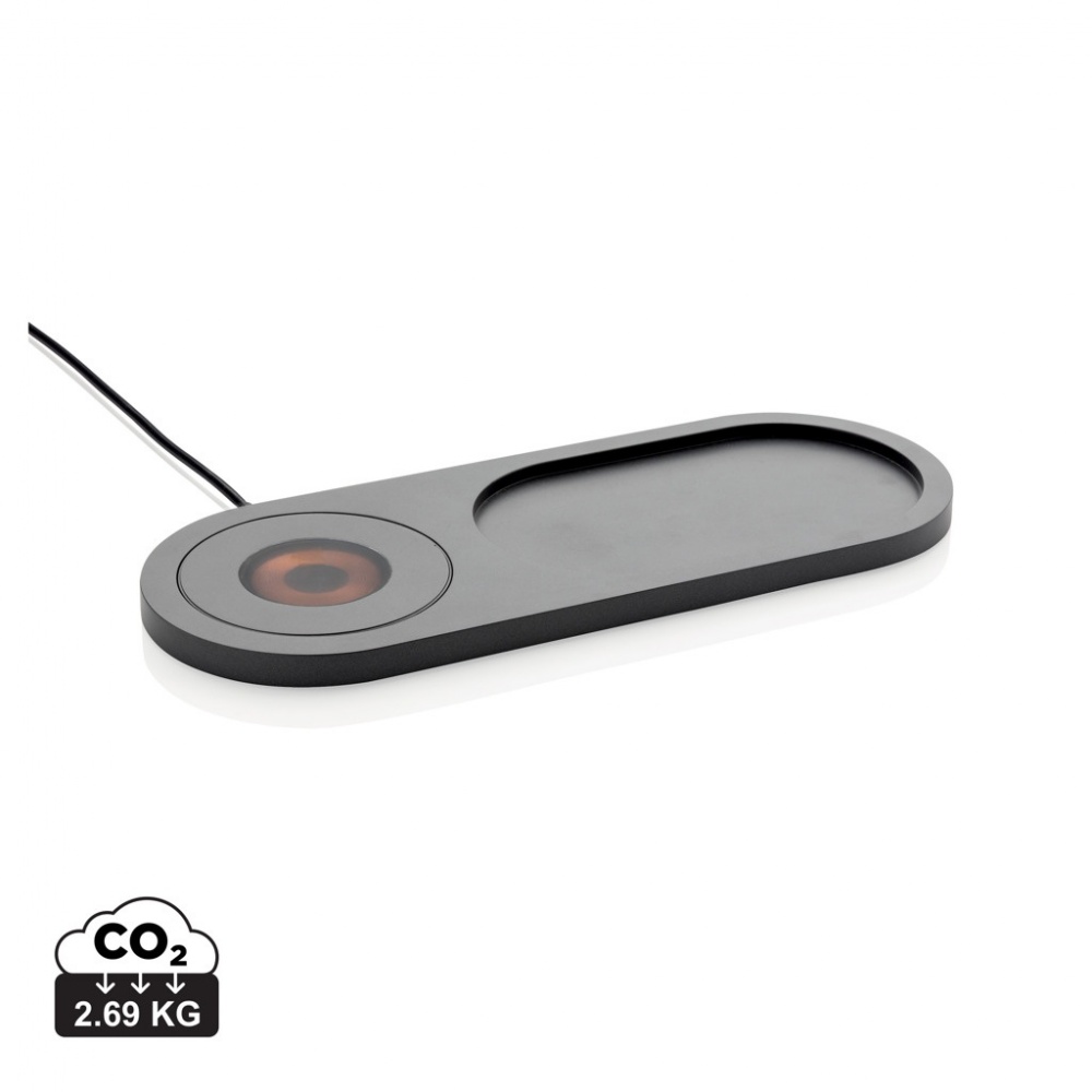 Logo trade promotional giveaways image of: Encore 10W wireless charging valet tray