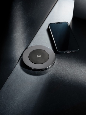 Logotrade promotional products photo of: Terra RCS recycled aluminium 10W wireless charger