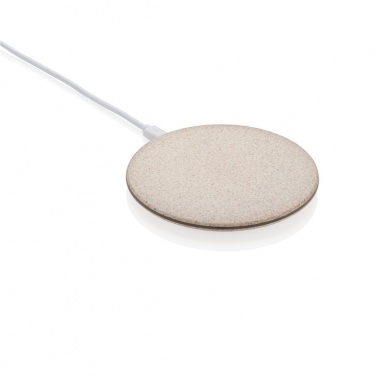 Logotrade promotional item image of: 5W Wheat straw wireless charger