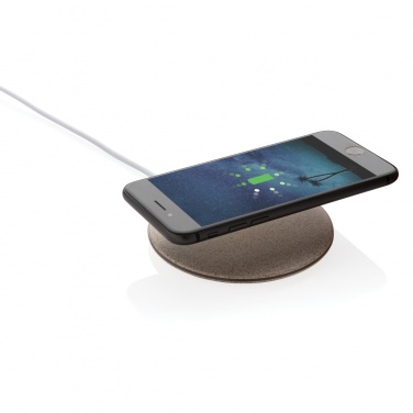 Logotrade promotional items photo of: 5W Wheat straw wireless charger