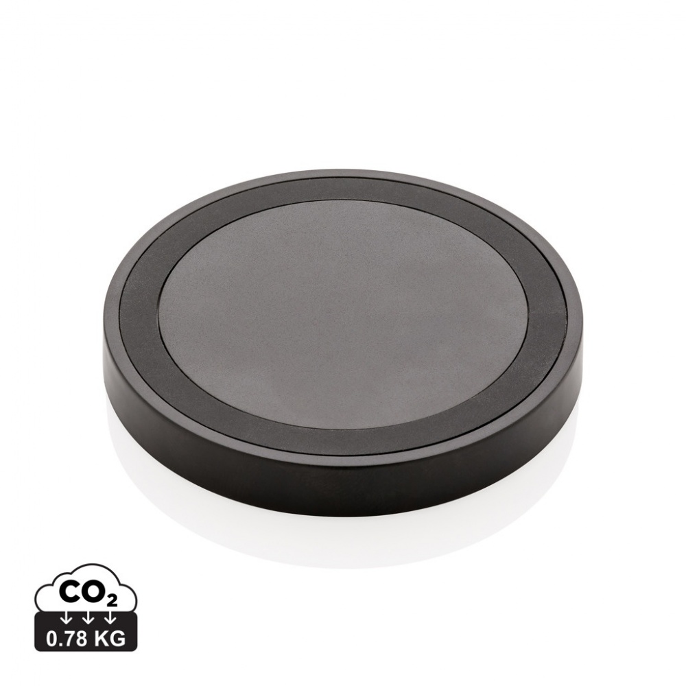 Logotrade business gift image of: 5W wireless charging pad round