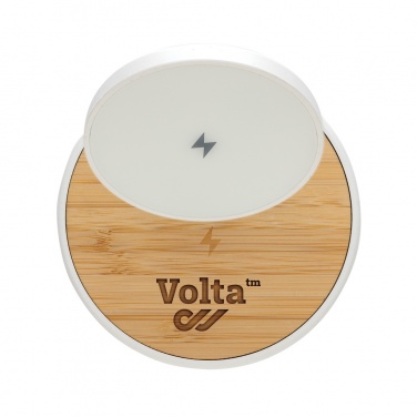 Logo trade promotional gifts image of: Ontario RCS rplastic 15W magnetic charging 2 in 1 stand