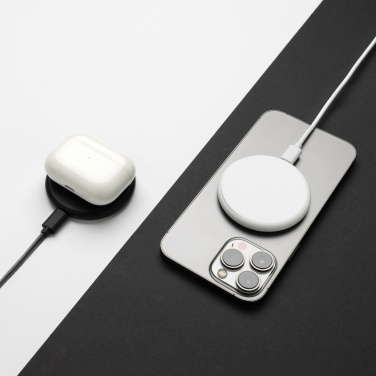 Logotrade promotional product picture of: Magnapad 15W RCS rplastic magnetic 3 in 1 charging pad