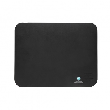 Logo trade business gift photo of: Swiss peak RCS recycled PU 15W 3 in 1 charging mousepad