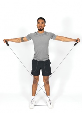 Logo trade advertising products picture of: Fitness heavy resistance tube in pouch