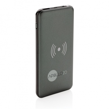Logotrade promotional giveaway picture of: 10.000 mAh Fast Charging 10W Wireless Powerbank with PD
