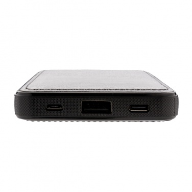 Logo trade corporate gifts image of: Tusca 10.000 mAh PU powerbank