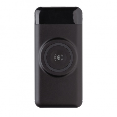 Logo trade promotional merchandise image of: 10.000 mah wireless powerbank with watch charger