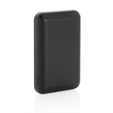 Logo trade corporate gift photo of: Magnetic 5.000 mAh 5W wireless powerbank
