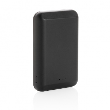 Logo trade promotional items picture of: Magnetic 5.000 mAh 5W wireless powerbank