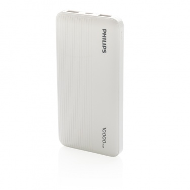 Logotrade promotional gifts photo of: Philips 10.000 mAh slim powerbank