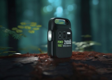 Logo trade promotional product photo of: Power Vault RCS rplastic 21000 mAh portable power station