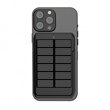 Logotrade advertising product picture of: Skywave RCS rplastic solar powerbank 5000 mAh 10W wireless