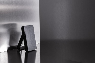 Logo trade corporate gifts picture of: Skywave RCS rplastic solar powerbank 5000 mAh 10W wireless