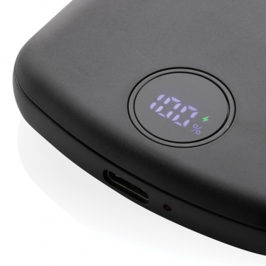 Logo trade promotional giveaways image of: MagBoost RCS recycled plastic 5000 mah magnetic powerbank