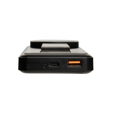 Logo trade corporate gifts image of: Fenwick RCS recycled plastic 10000mah  3 in 1 fast powerbank