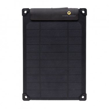 Logo trade corporate gift photo of: Solarpulse rplastic portable solar panel 5W