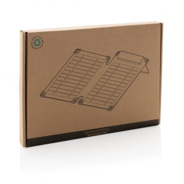 Logotrade promotional gift picture of: Solarpulse rplastic portable Solar panel 10W