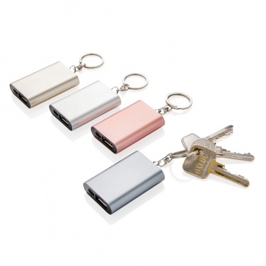 Logo trade corporate gift photo of: 1.000 mAh keychain powerbank