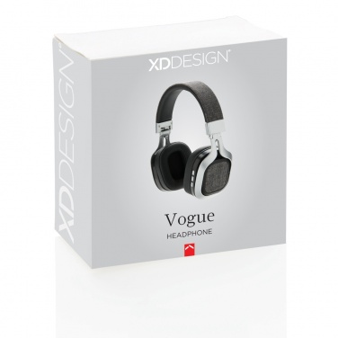 Logo trade promotional giveaways picture of: Vogue Headphone