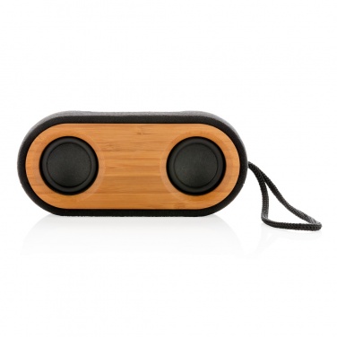 Logotrade promotional items photo of: Bamboo X double speaker