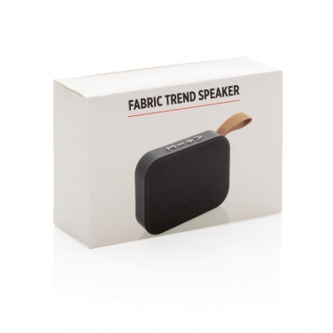 Logotrade promotional gift picture of: Fabric trend speaker