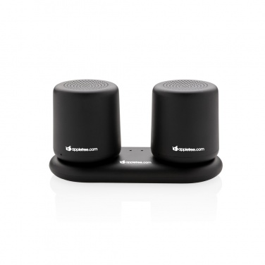 Logo trade business gift photo of: Double induction charging speaker