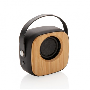 Logotrade promotional giveaways photo of: Bamboo 3W Wireless Fashion Speaker