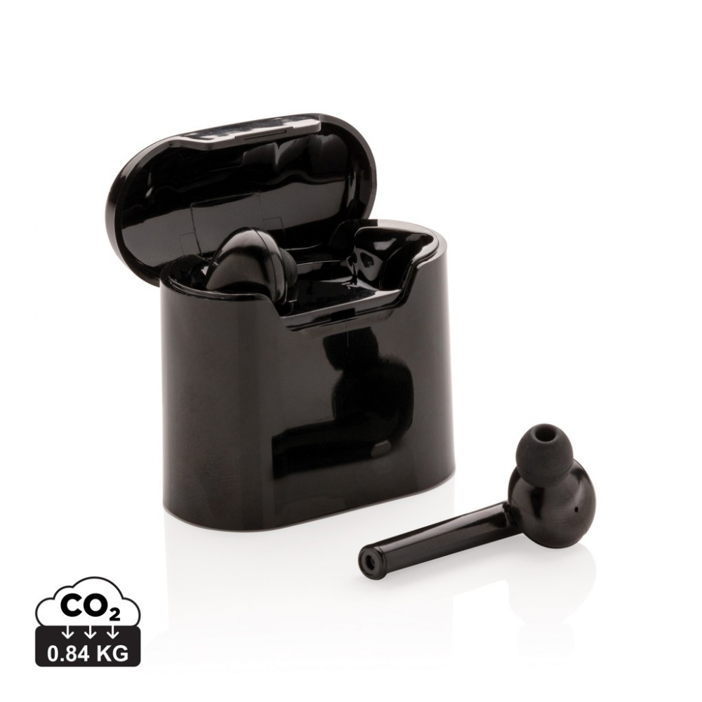 Logotrade promotional item picture of: Liberty wireless earbuds in charging case