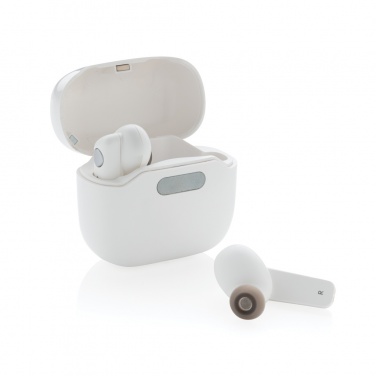 Logotrade corporate gift image of: TWS earbuds in UV-C sterilising charging case
