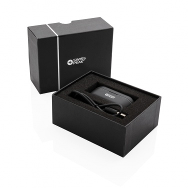 Logotrade advertising products photo of: Swiss peak TWS earbuds