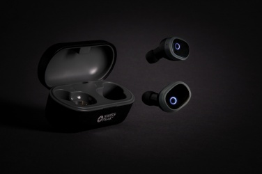Logo trade business gift photo of: Swiss peak TWS earbuds