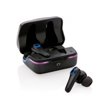 Logo trade corporate gift photo of: RGB gaming earbuds with ENC