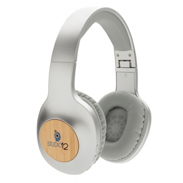 Logotrade advertising product image of: Dakota Bamboo wireless headphone