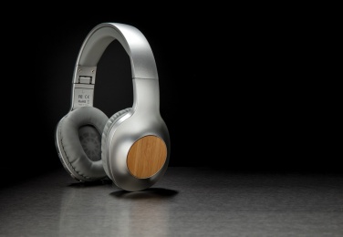 Logotrade business gifts photo of: Dakota Bamboo wireless headphone