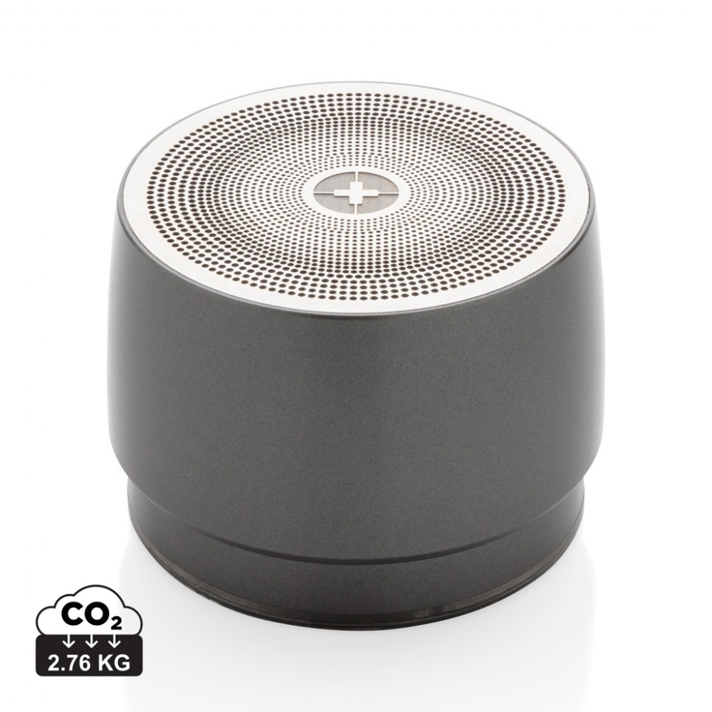 Logotrade promotional giveaway image of: Swiss peak 5W wireless bass speaker
