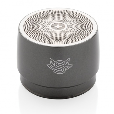 Logotrade promotional item image of: Swiss peak 5W wireless bass speaker