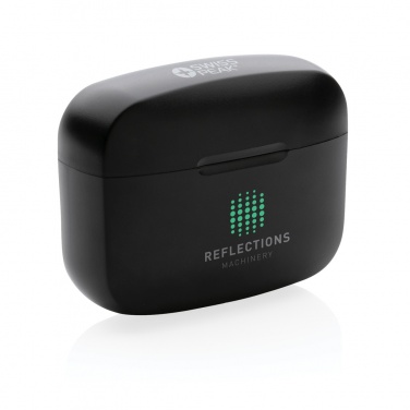 Logo trade promotional item photo of: Swiss Peak ANC TWS earbuds